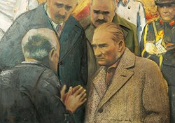 Art puzzel Atatürk and Earthquake - 1000 stukjes