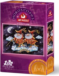 Art Puzzle legpuzzel Horoscope Gemini 100 stukjes multicolor