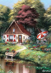 Art Puzzle legpuzzel Sunday Breakfast - 500 stukjes rustiek