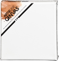 Creativ Company canvas schilderdoek 15x15 cm wit - ArtistLine