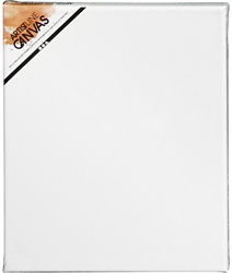 Creativ Company canvas schilderdoek 24x30 cm katoen wit