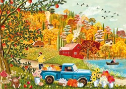 Magnolia legpuzzel herfst tafereel - 1000 stukjes puzzel