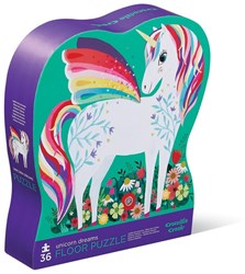 Crocodile Creek gevormde puzzel Unicorn Dreams - 36 stukjes