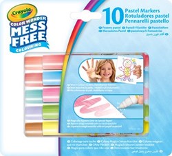 Crayola kleurstiften Color Wonder mini markers 10 stuks pastel kleuren