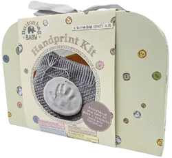 Buttonbag baby handafdruk kit - creatieve herinnering set