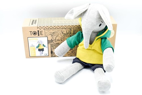 Bajo knuffel Quinn de olifant - 36 cm