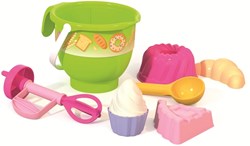 Androni Giocattoli bakset cupcake met mixer speelgoedset 8-delig