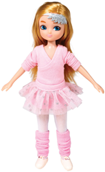 Lottie pop ballet danseres - modepop voor kinderen - roze ballerina