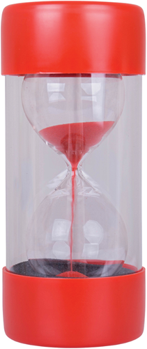 Bigjigs zandloper Ballotini Timer 30 Seconden - 16,5cm hoog