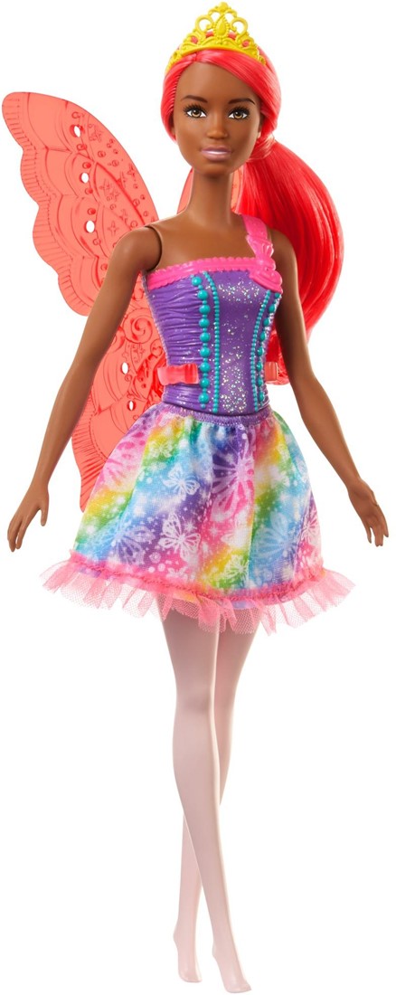 Intuïtie herinneringen Tenslotte Barbie Pop Dreamtopia Fee Oranje Haar En Vleugels bij Planet Happy
