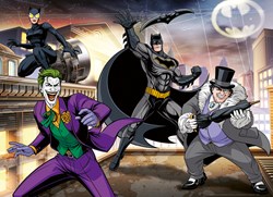 Nathan puzzel Batman vijanden - 100 stukjes karton educatief