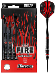 Harrows Fire High Grade Alloy dartpijlen 24g - Steeltip darts set