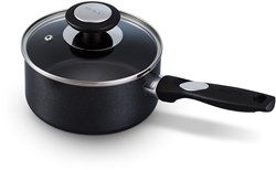 Beka steelpan inductie met glazen deksel 16 cm keramisch PFAS-vrij