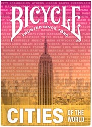 Bicycle premium speelkaarten Cities of the World - kaartspel - reis inspiratie