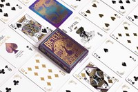 Bicycle premium speelkaarten paon - Poker - Cold-Foil afwerking-2