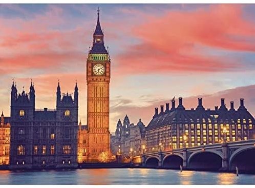 Nathan puzzel Big Ben - 1500 stukjes legpuzzel volwassenen kinderen
