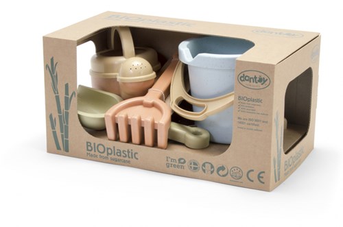 Dantoy Bio strand speelgoed zandset - duurzaam bioplastic - 4-delig-2