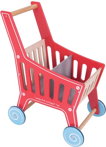 Bigjigs Supermarkt Trolley