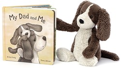 Jellycat Hundchen Schnuck Und Sein Papa Boek (Mijn Vader en Ik Boek)