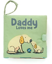 Jellycat Boek Daddy Loves Me - 4x15x15cm