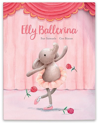 Jellycate Elly Ballerina Boek
