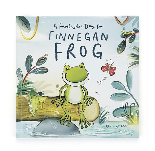 Jellycat Boek Een fantastische dag voor Finnegan Kikker