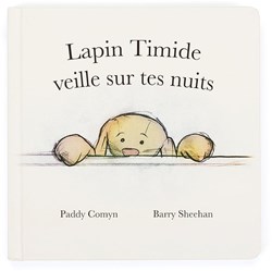 Jellycat magisch knuffelboek Lapin Timide Veille Sur Tes Nuits - kinderboek