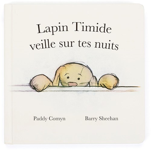 Jellycat magisch knuffelboek Lapin Timide Veille Sur Tes Nuits - kinderboek