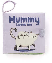 Jellycat Boek Mummy Loves Me - 4x15x15cm