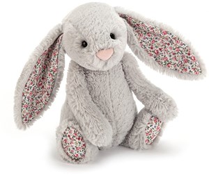 Jellycat Bloesem Zilver Konijntje Klein jellycat kopen in de aanbieding