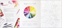 Deltas bloemen schilderen aquarel boek voor kinderen en volwassenen