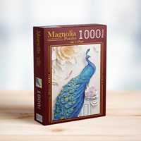 Magnolia legpuzzel 1000 stukjes - kleurrijke puzzel voor kinderen-2