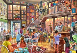 Bluebird Puzzle legpuzzel Bookshop Tearoom - 1000 stukjes puzzel
