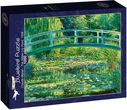 Bluebird puzzel Claude Monet - The Water-Lily Pond, 1899 - 1000 stukjes-2