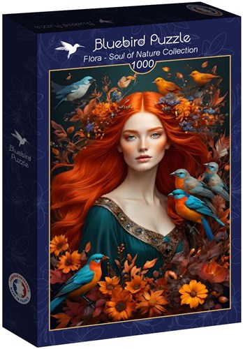 Bluebird Puzzle legpuzzel Flora - Soul of Nature Collection - 1000 stukjes-2