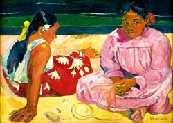 Bluebird Puzzle kunst puzzel Gauguin Tahitian Women on the Beach 1000 stukjes