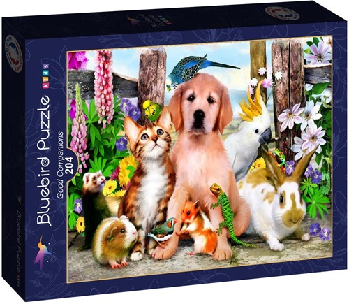 Bluebird Puzzle legpuzzel Good Companions - 204 stukjes kleurrijk speelgoed-2