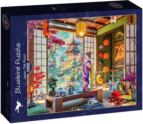 Bluebird Puzzle Japan Tea Room - legpuzzel voor volwassenen-2