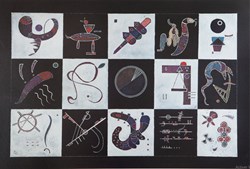 Bluebird Puzzle Kandinsky legpuzzel Quinze 1959 - 1000 stukjes kunst