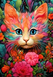 Bluebird Puzzle katten puzzel Kitty & Bloom - 1000 stukjes