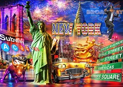 Bluebird puzzel New York - 3000 stukjes
