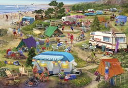 Bluebird puzzel Seaside Cramped Grounds - 1000 stukjes