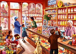 Bluebird Puzzle legpuzzel Sweetshop - 1000 stukjes puzzel plezier