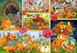 Bluebird Puzzle herfst kleuren legpuzzel - 1000 stukjes