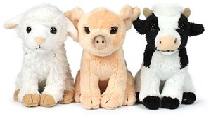Boerderijdieren knuffels