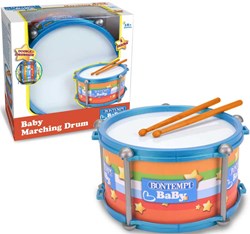 BONTEMPI BABY MARCHING DRUM WITH STICKS