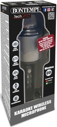 Bontempi karaoke draadloze microfoon met lichteffecten en speaker