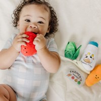 Melissa & Doug markt boodschappenmandje - sensorisch babyspeelgoed 5-delig-2