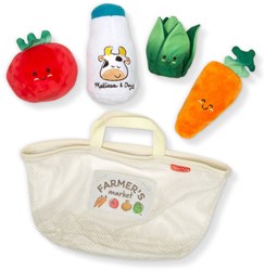 Melissa & Doug markt boodschappenmandje - sensorisch babyspeelgoed 5-delig