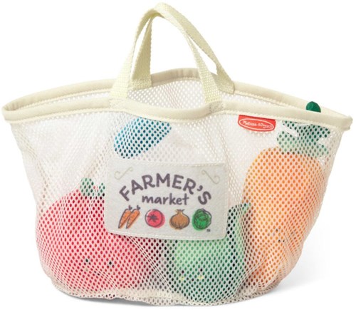 Melissa & Doug markt boodschappenmandje - sensorisch babyspeelgoed 5-delig-3